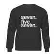 Area-Code-757-Virginia-Beach-Norfolk-Hampton Sweatshirt