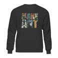 Make Art Funny Artist Artistic Humor Painting Cool Sweatshirt