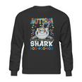 Autism Shark Doo Doo Doo Autism Awareness Puzzle Pieces Graphic Design Printed Casual Daily Basic Sweatshirt