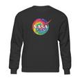 Awesome Tie Dye Nasa Logo Sweatshirt