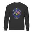 Ayahuasca Dmt Psychedelic Shrooms Psilocybin Lsd Trip Skull Sweatshirt