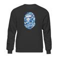 Bape R Abc Blue Camo Sweatshirt