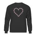 Barbed Wire Heart Grunge Punk Pastel Goth Aesthetic Egirl Sweatshirt