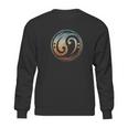 Bass Guitar Clef Yin Yang Vintage For Bassist Bass Player Sweatshirt