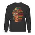 You Are Beautiful Victorious Enough Created Black Girl Sweatshirt