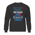 Biden Roses Are Red Kamala Not Black Joe Sweatshirt