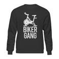 Biker Gang Funny Spin Saying Gym Workout Spinning Class Gift Sweatshirt