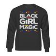 Black Girl Magic Black History Month Panthers Gift Design Sweatshirt