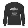 Born To Swim Ocean Is A Fuck Kill Em All 1989 Graphic Design Printed Casual Daily Basic Sweatshirt