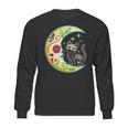 Cat & Moon Sugar Skull Dia De Los Muertos Day Of The Dead V2 Sweatshirt