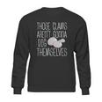 Clam Digger Gift Razor Littleneck Manila Clamdigger Gear Sweatshirt