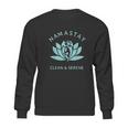 Clean And Serene Yoga Narcotics Anonymous Sweatshirt