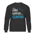 Clinton This Girl Love Her Clinton - Teeforclinton Sweatshirt