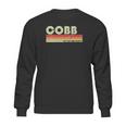 Cobb Surname Funny Retro Vintage 80S 90S Birthday Reunion Sweatshirt