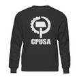 Communist Party Cpusa With Logo Sweatshirt