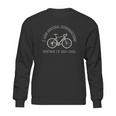 Cycling Gift Bike Riding Bicycle Social Distancing Funny Sweatshirt