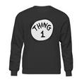 Dr Seuss Thing 1 Sweatshirt