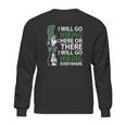 Dr Seuss I Will Go Hiking Here Or There I Will Go Hiking Everywhere Sweatshirt