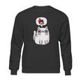 Dreaming Of Destruction Funny Cat Sweatshirt