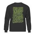 Drugs Not Hugs Dont Touch Me - Roll A Marijuana Sweatshirt