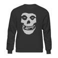 A And E Designs Misfits Fiend Skull Heather Sweatshirt