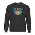 Easter For Men Hip Trio Bunnies Funny Sweatshirt