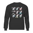 Emoji Boston Terrier Dog Face Sweatshirt