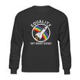 Equality Is Lgbt Ally Homo Pride Month Graphic Design Printed Casual Daily Basic Sweatshirt