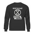 Extinction Rebellion In Green Rebel For Life Climate Change Sweatshirt