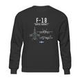 F18 Super Hornet Navy Fighter Attack Jet Sweatshirt