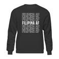 Filipina Af Bachelorette Party Funny Pride Pinay Gift Sweatshirt