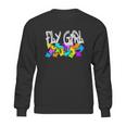 Fly Girl 80S 90S Girl Old School Hip Hop Sweatshirt