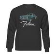 Ford Falcon Coupe Neon Lights Design Sweatshirt