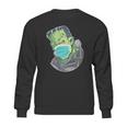 Frankenstein Pandemic Virus Mask Sweatshirt