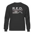 On Fridays We Wear Red Rmember Everyone Deployed Sweatshirt