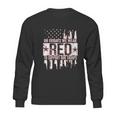 On Fridays We Wear Red To Support Our Troops Sweatshirt