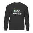 Frog Hunter Gift Little Amphibian Catcher Boys Girls Kids Sweatshirt