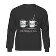 Frustrated Fine Artist Graphic Design Printed Casual Daily Basic Sweatshirt