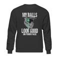 Funny Paintball Player Shooting Game Gift Kids Gift Sweatshirt