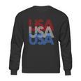 Funny Retro Usa Logo Sweatshirt