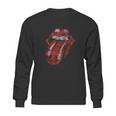 Girls Rolling Stones Distressed Tongue Sweatshirt