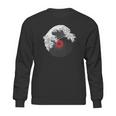 Great Wave Of Music Dj Vinyl Record Turntable Kanagawa Sweatshirt