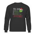 The Grinch My Day List Time Im Booked Sweatshirt