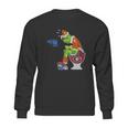 Grinch Santa Tennessee Volunteers Toilet Sweatshirt