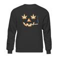 Halloween Funny Marijuana Gift Sweatshirt