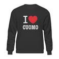 I Heart Cuomo Ladies Sweatshirt