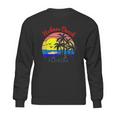 Holmes Beach Florida Vintage Retro Beach Sunset Sweatshirt