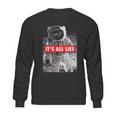 Its All Lies Fake Moon Sweatshirt