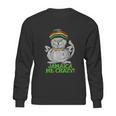 Jamaica Me Crazy Top Funny Gift Jamaican Reggae Music Cat Sweatshirt