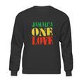 Jamaica One Love Unisex Great Gift Rasta Colors Reggae Sweatshirt